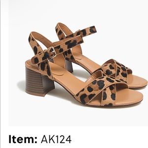 J.Crew 7.5 sized calf-hair shoes, NWOT